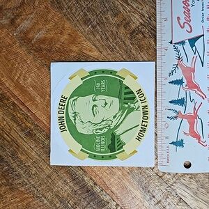 Vintage John Deere sticker 150 Years